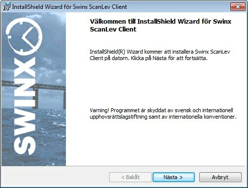 Installation-SwinxScanLev-Client-1