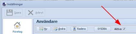 Grunder inställningar anv-aktiva
