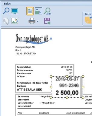 Grunder verktygsfält-förstoringsglas delförstoring