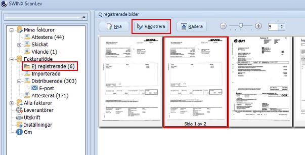 Arbetsgång registrera-guide välja bild